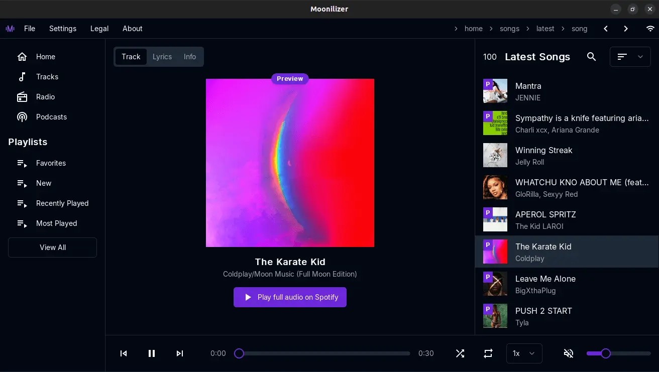 Moonilizer Desktop
